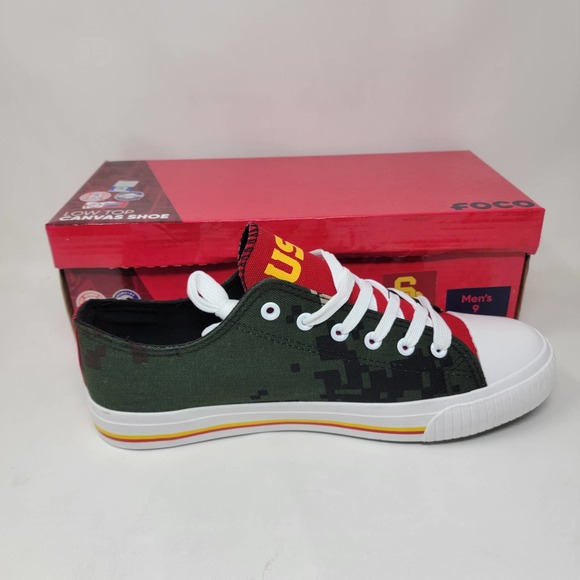 USC Trojans Camo Canvas Shoes All Sizes - Picture 3 of 3